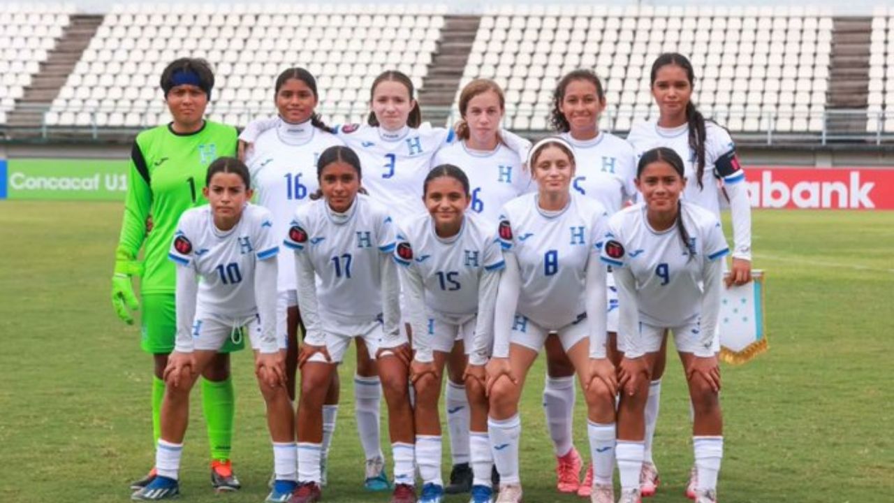 Honduras hace historia al coronase en el campeonato femenino Sub-15 de la Concacaf