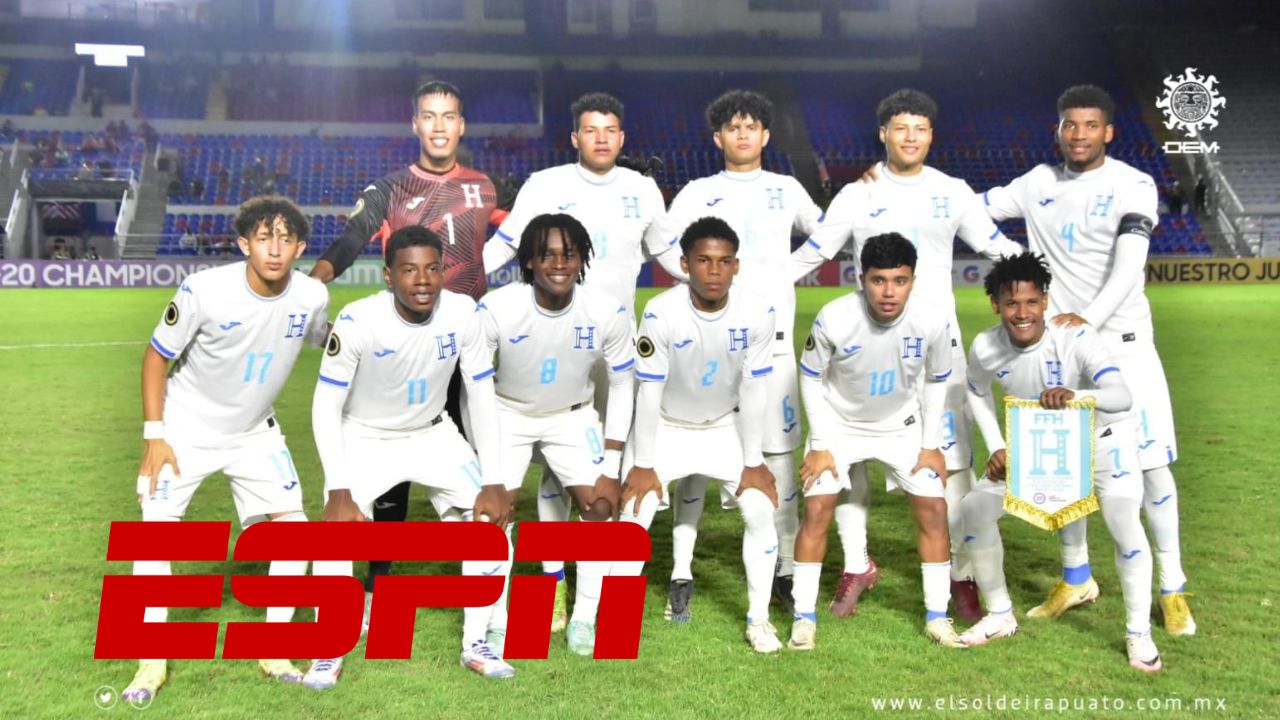 El jugador de Honduras que fue destacado por ESPN pese a la eliminación del Mundial Sub-20