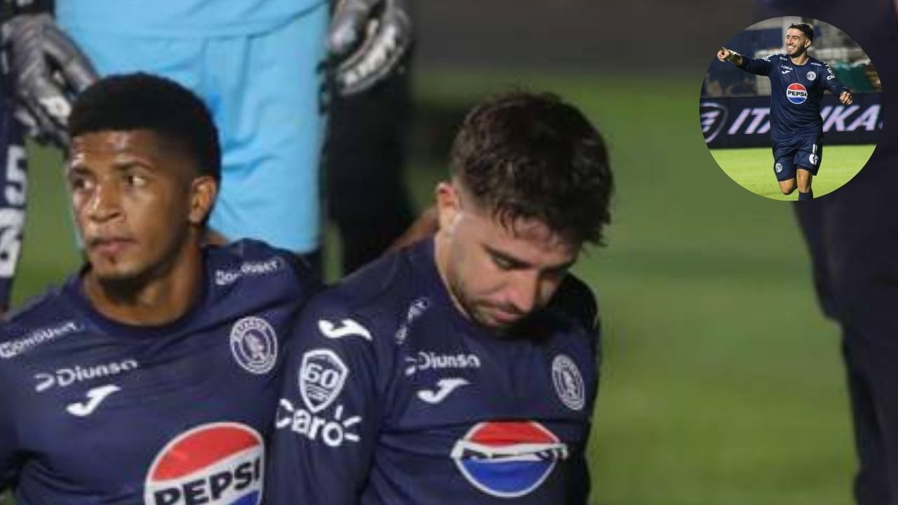 Motagua deja mensaje de apoyo a Agustín Auzmendi tras penal fallado