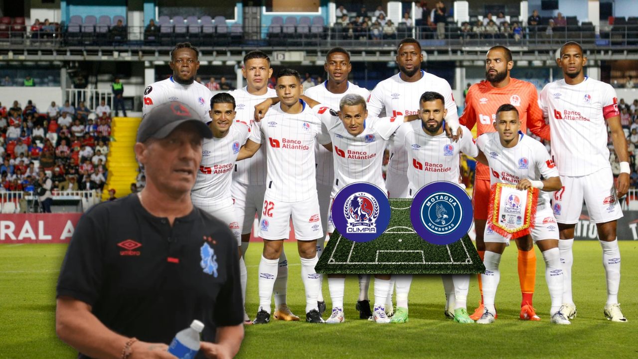 Olimpia vs Motagua: El posible once de Pedro Troglio para el Superclásico