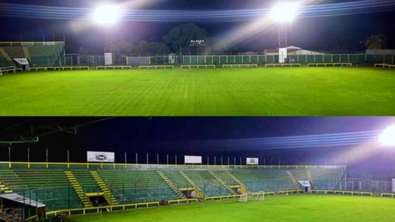 Parrilas One presume el alumbrado eléctrico de su propio estadio y ya tiene fecha de estreno