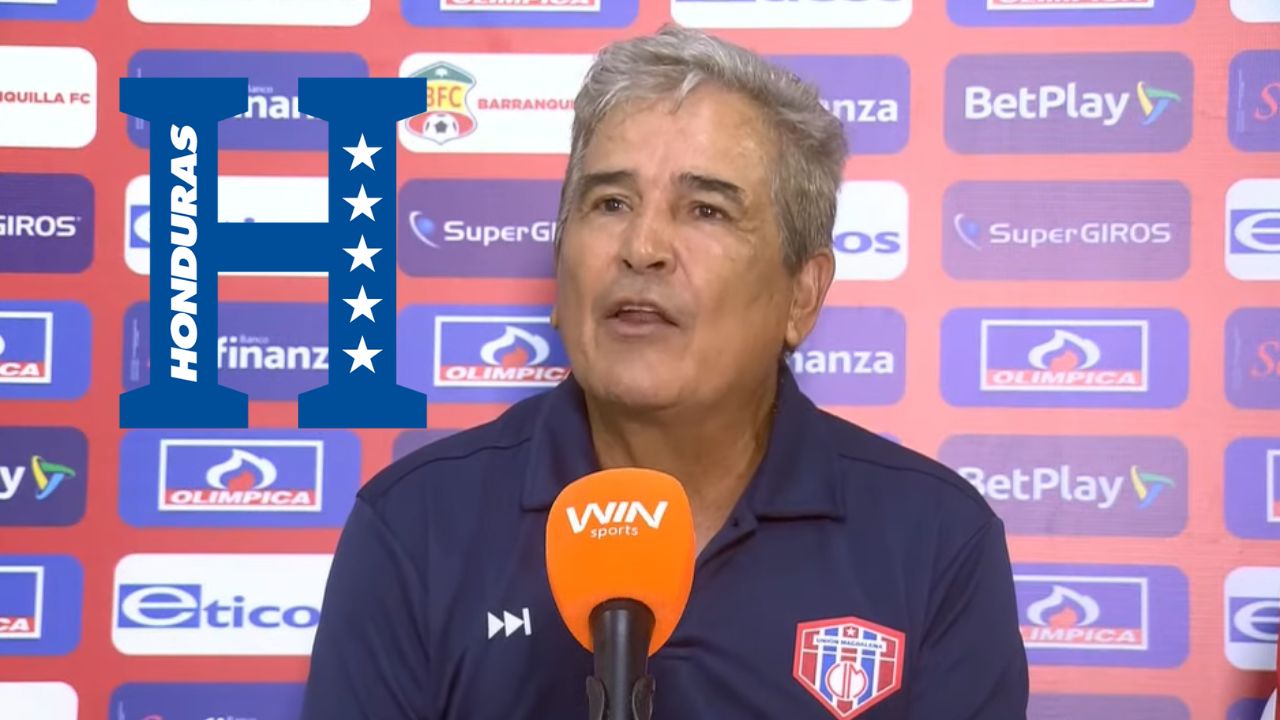 Jorge Luis Pinto se acuerda de Honduras en cruce con periodista en Colombia