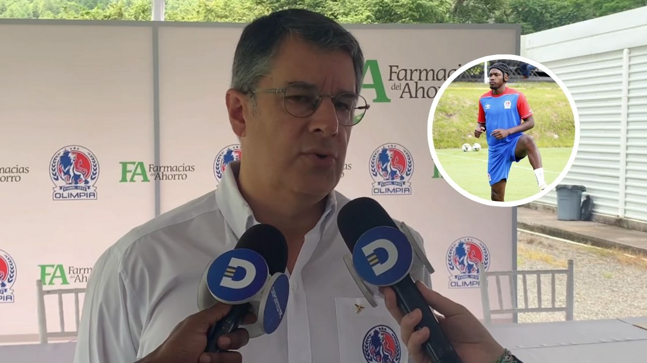 Rafael Villeda aclara cuál sería el último fichaje en el Olimpia y habla de Alberth Elis