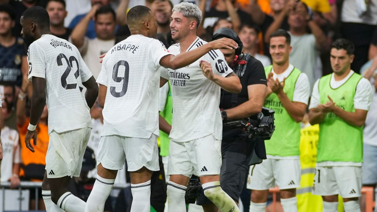 Real Madrid superó la prueba contra Valladolid; Mbappé, no