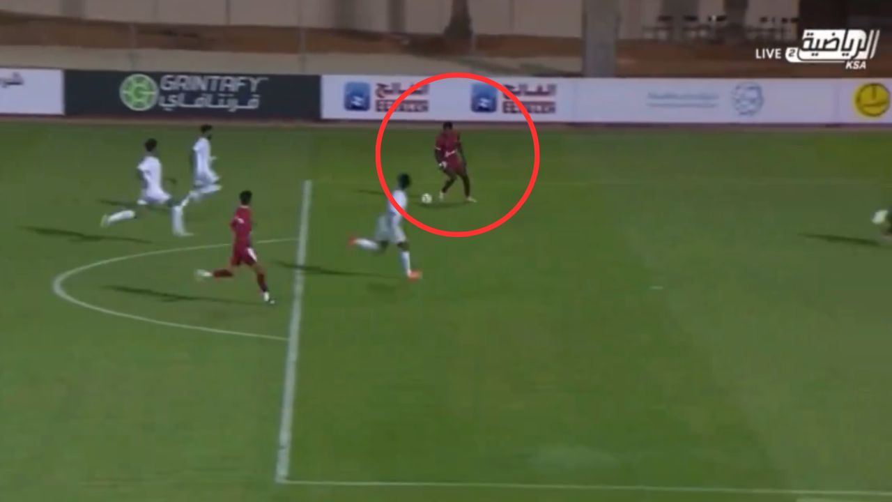 Así fue el golazo que le anularon a Romell Quioto en Arabia Saudita