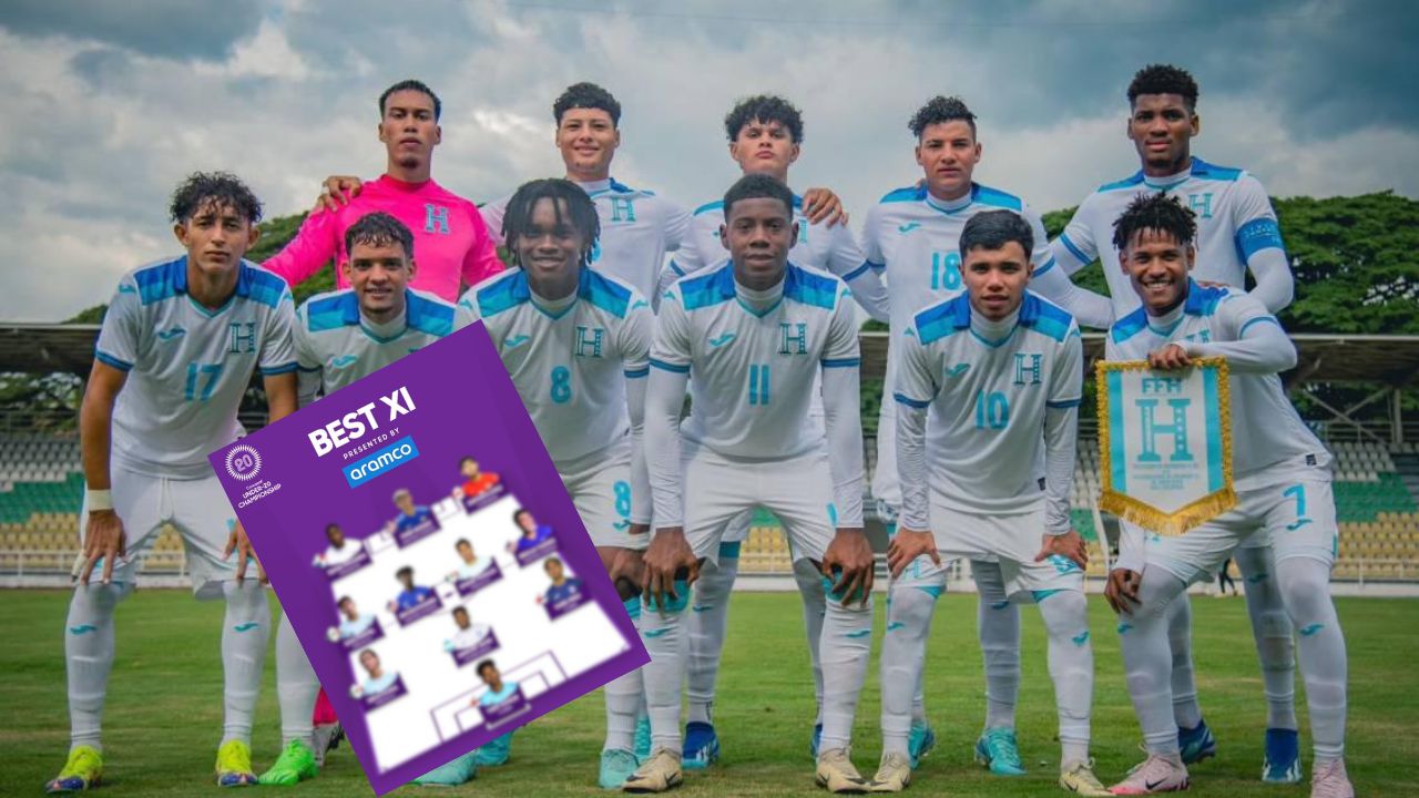 Concacaf destaca jugador hondureño en el once ideal del premundial Sub-20