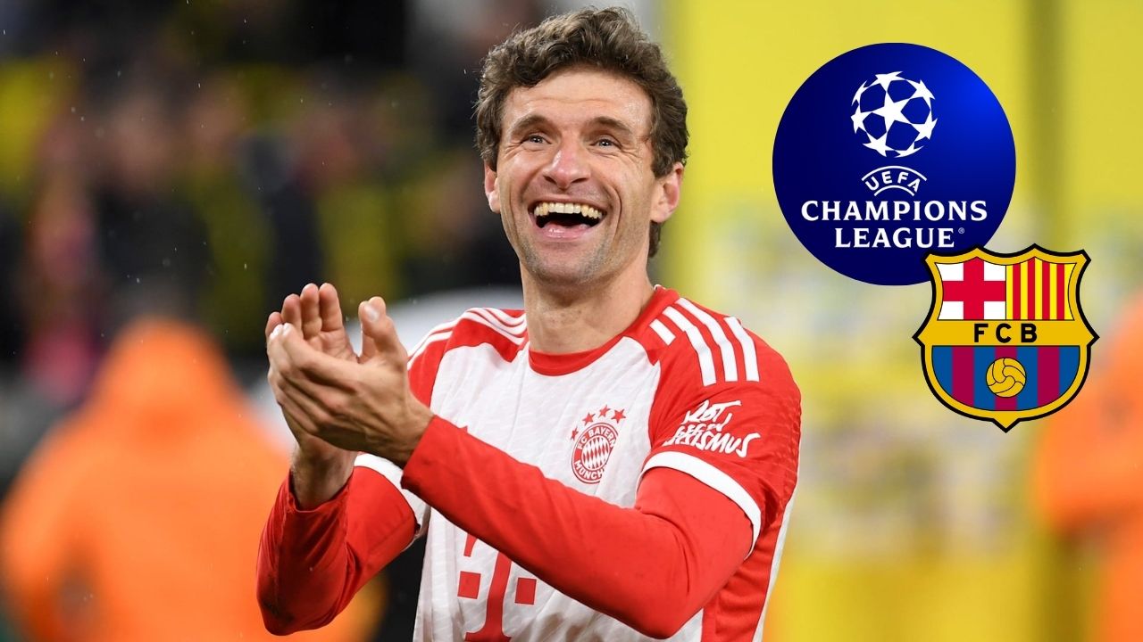 Thomas Müller envía mensaje al Barcelona por su duelo en Champions League