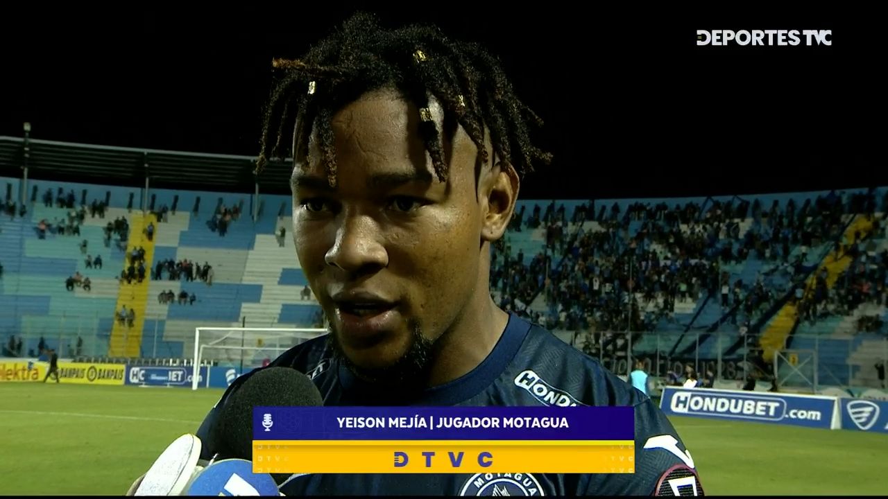 Yeison Mejía comparte que significa volver al gol con Motagua