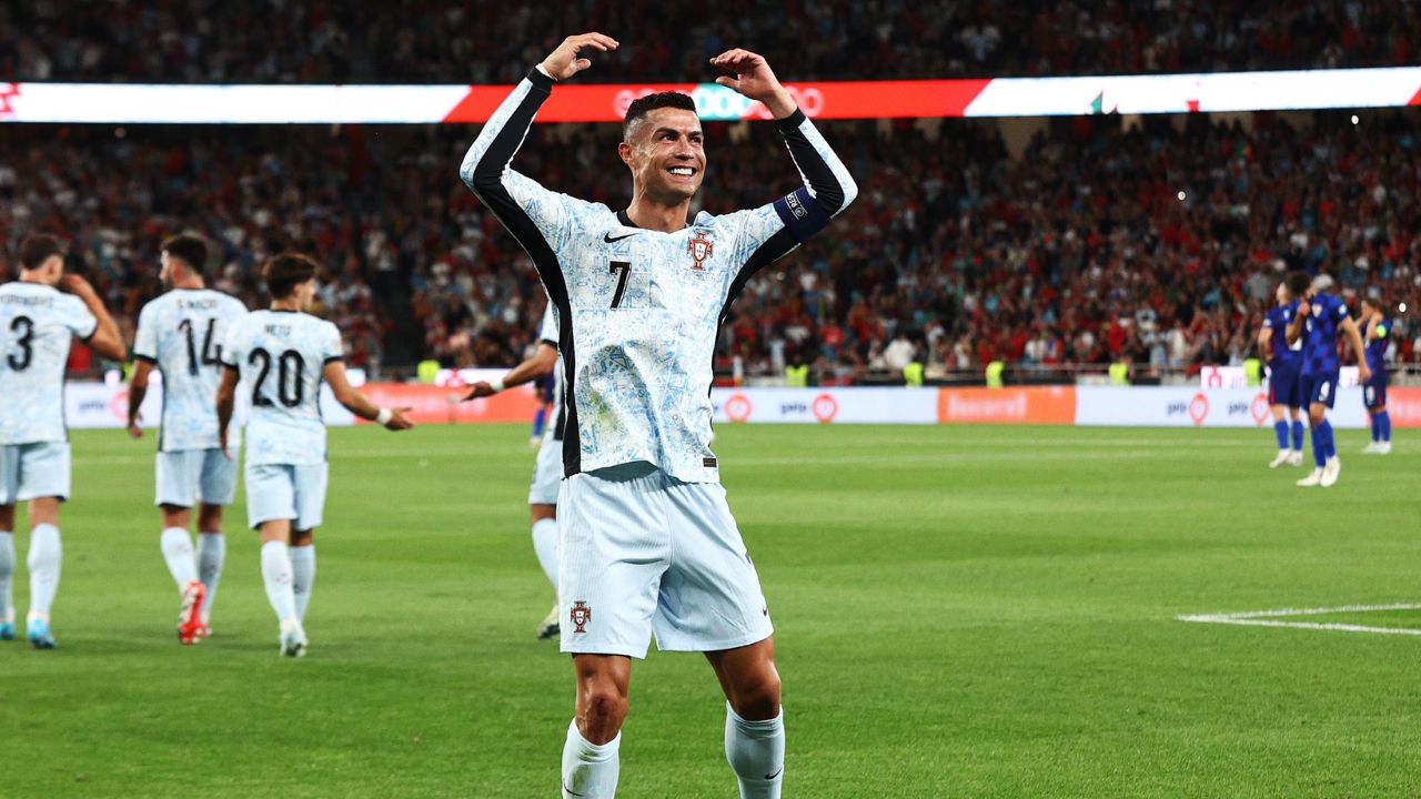 Así fue el histórico gol de Cristiano Ronaldo con la Selección de Portugal