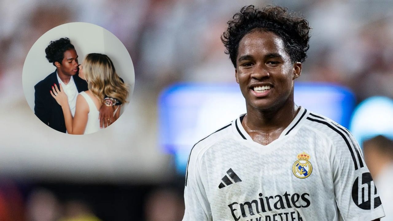 Endrick se casa en secreto antes del debut de Real Madrid en Champions