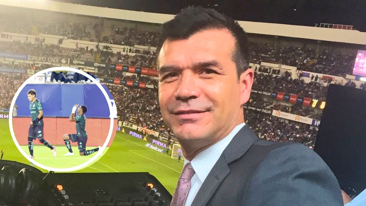 Jared Borguetti deja comentario al Choco Lozano por su gol con Santos
