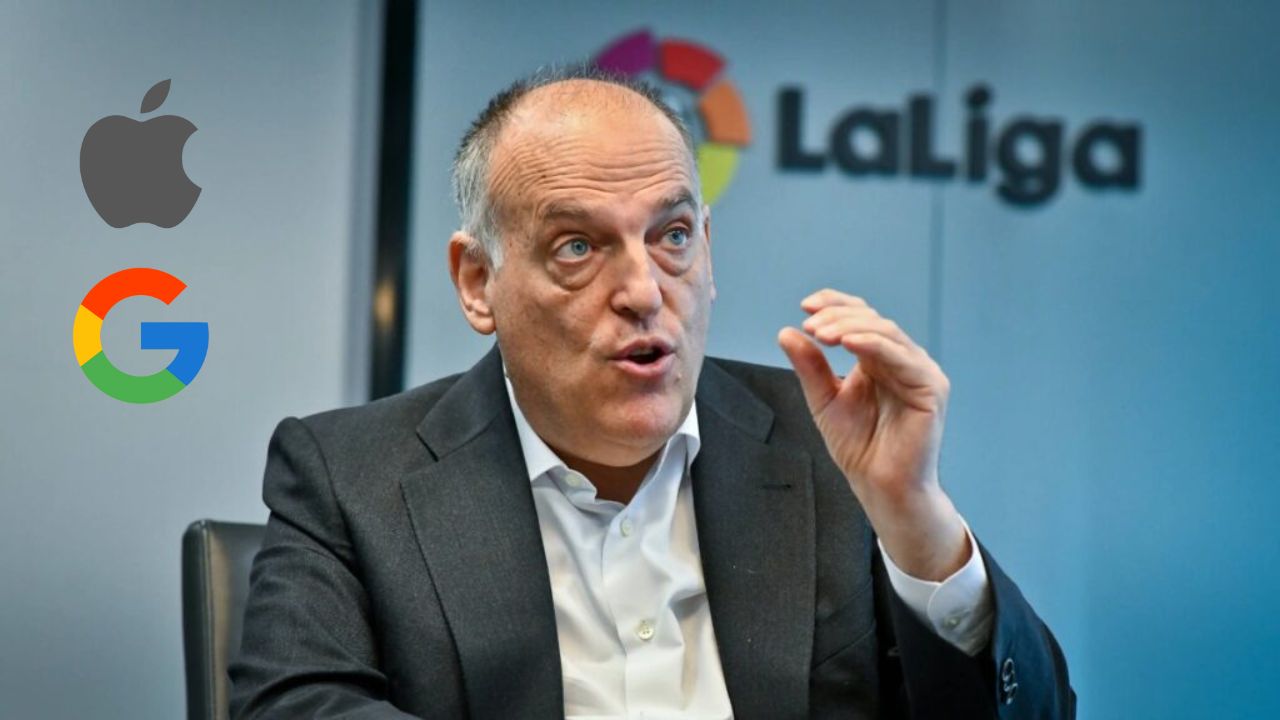 Presidente de LaLiga acusa a gigantes tecnológicos que apoyan la piratería