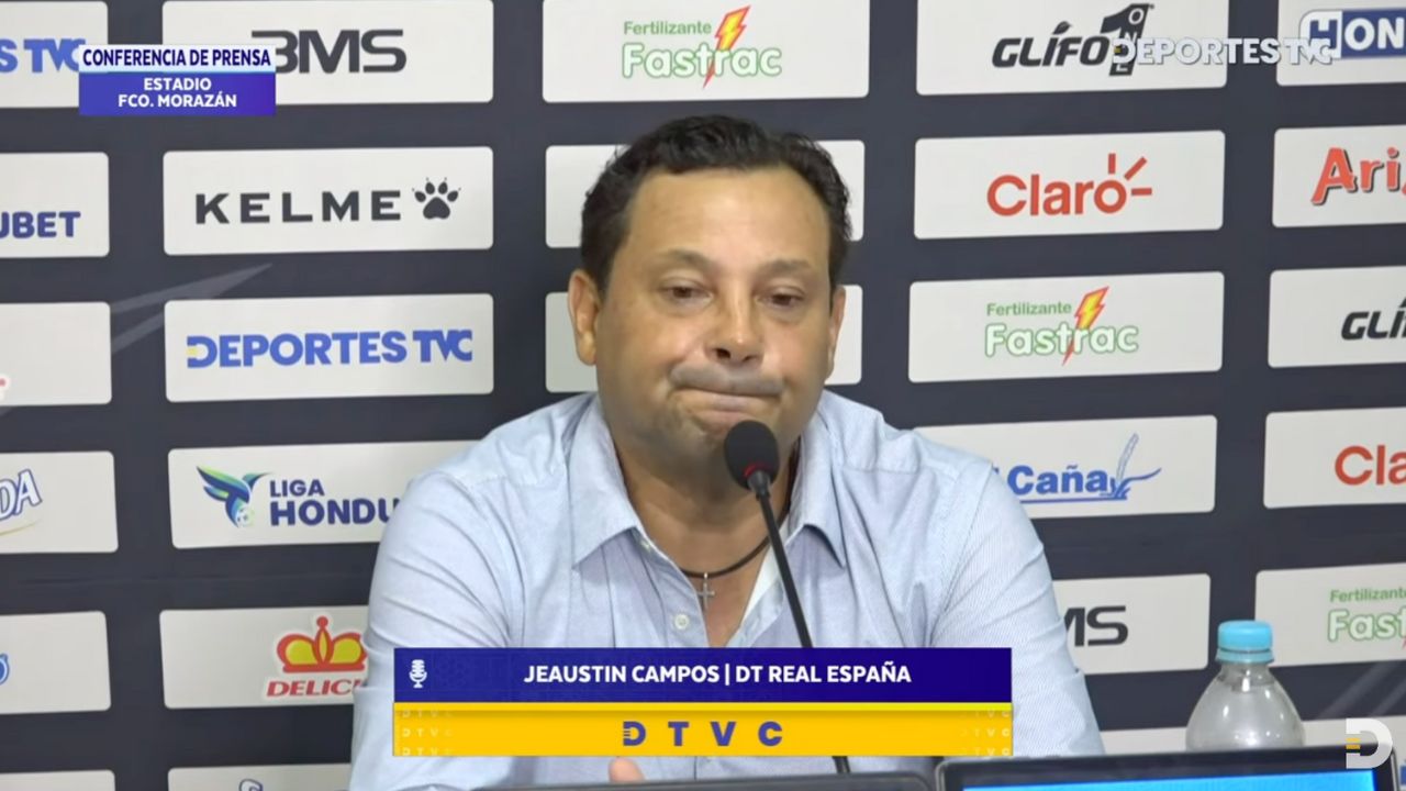 Jeaustin Campos se quejó por decisión arbitral que pudo afectar al Real España