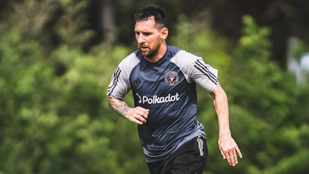 Lionel Messi se reporta listo para el próximo partido del Inter Miami