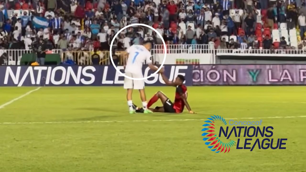 Luis Palma protagoniza tremendo gesto con los jugadores de Trinidad y Tobago