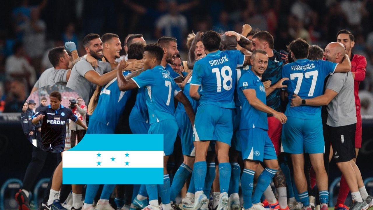 Napoli recuerda a Carlos Pavón y felicita a Honduras por su 203 aniversario de independencia