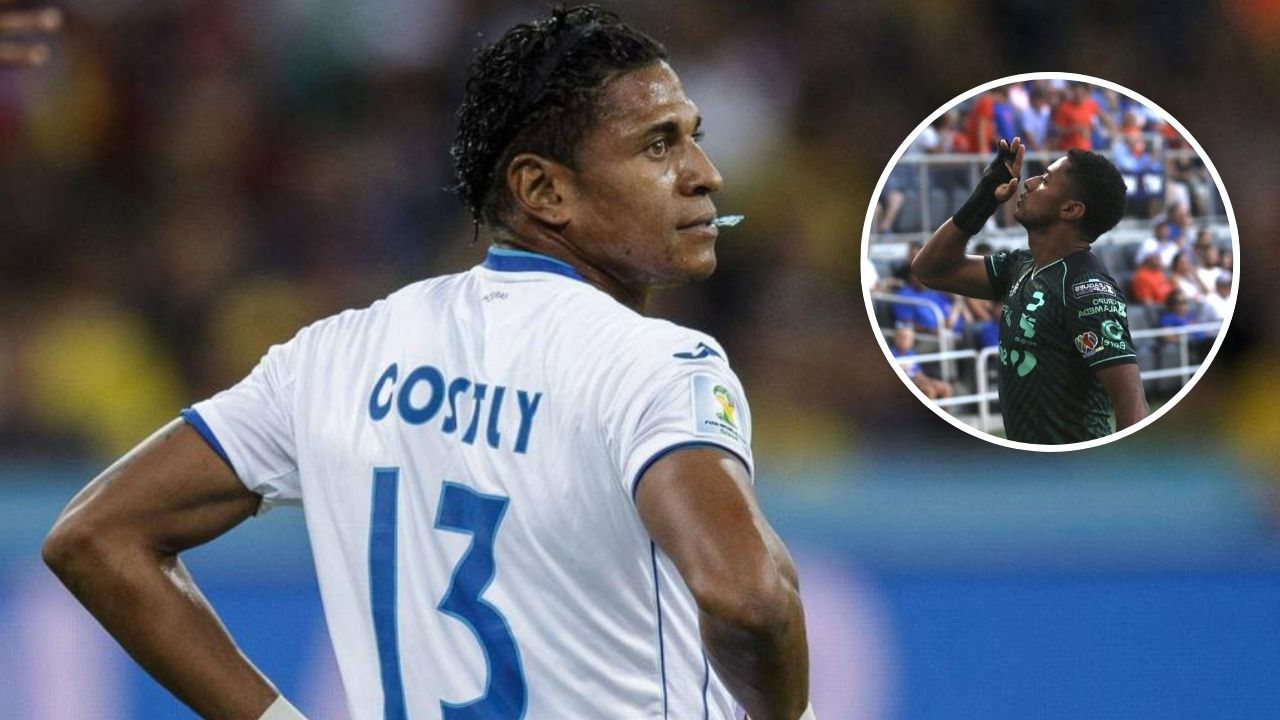 Carlo Costly reacciona al último gol del Choco Lozano con el Santos Laguna