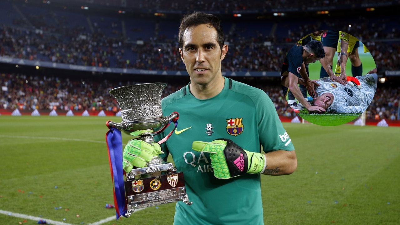 Claudio Bravo se ofrece a salir del retiro para jugar en el Barcelona