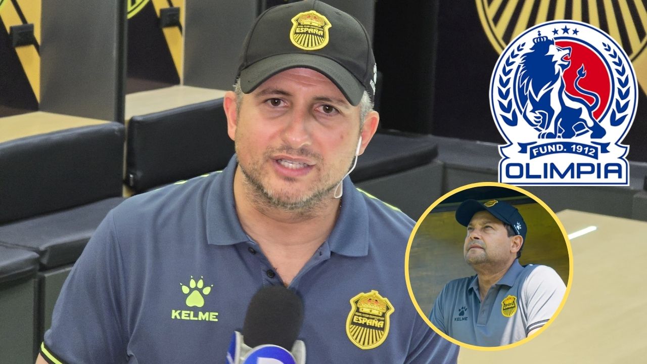 Elías Burbara calienta el clásico contra Olimpia y defiende nuevo estilo del Real España con Jeaustin Campos