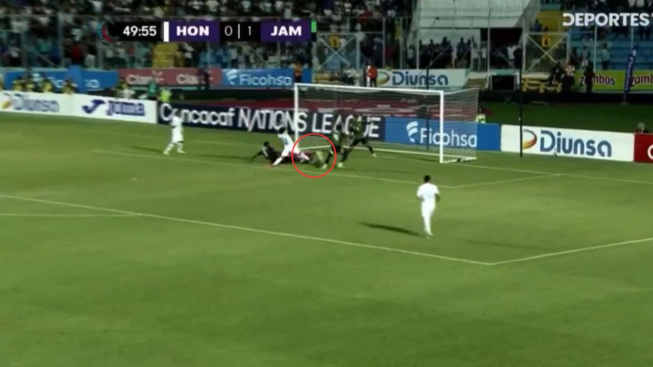 Así fue el gol de David Ruiz para el empate ante Jamaica en la Liga de Naciones