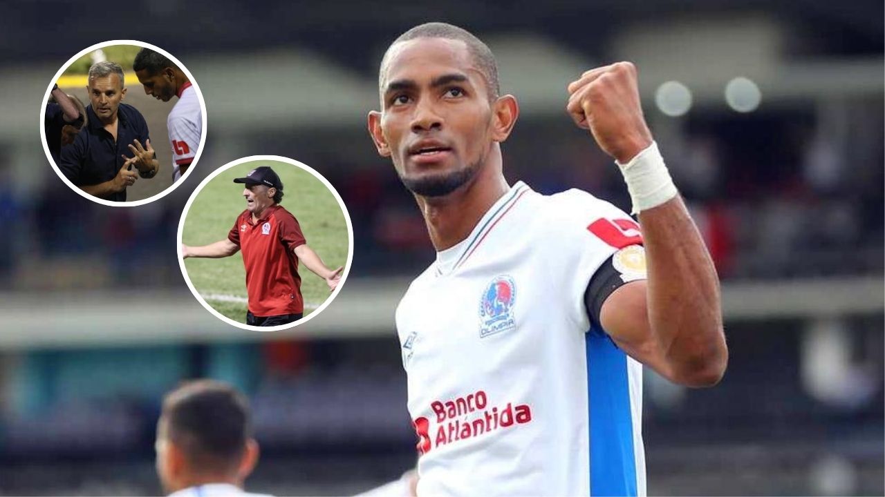 Jerry Bengtson muestra su enojo por quienes dicen que corre a los técnicos en Olimpia