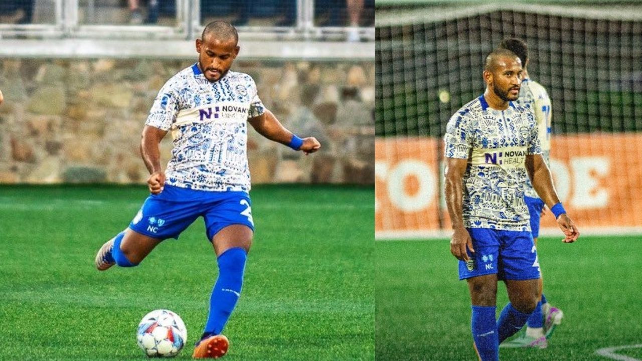 Juan Carlos Obregón anota su gol 17 en el Charlotte Independence de EE. UU.