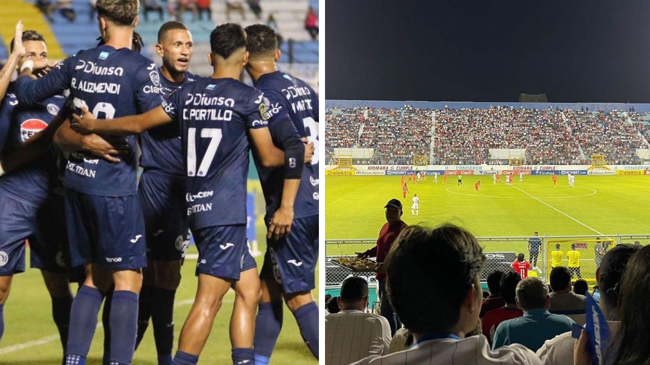 Futbolista de Motagua sorprende con su presencia en partido del Olimpia