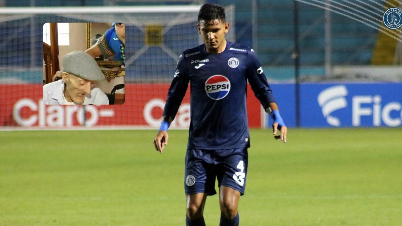 Motagua sorprende a aficionado más longevo con tremendo regalo