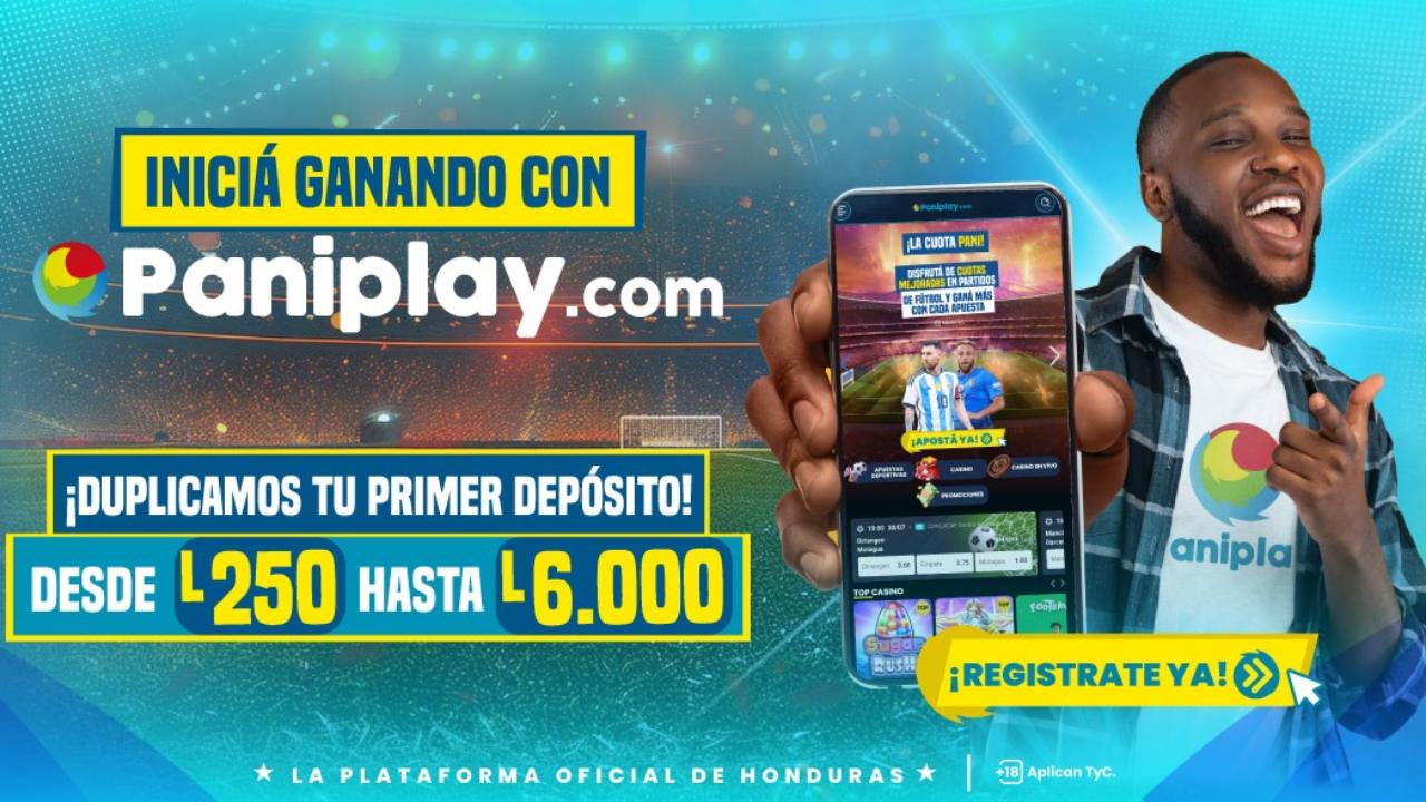 Club Deportes TVC le da la bienvenida a PaniPlay, la plataforma de apuestas catracha