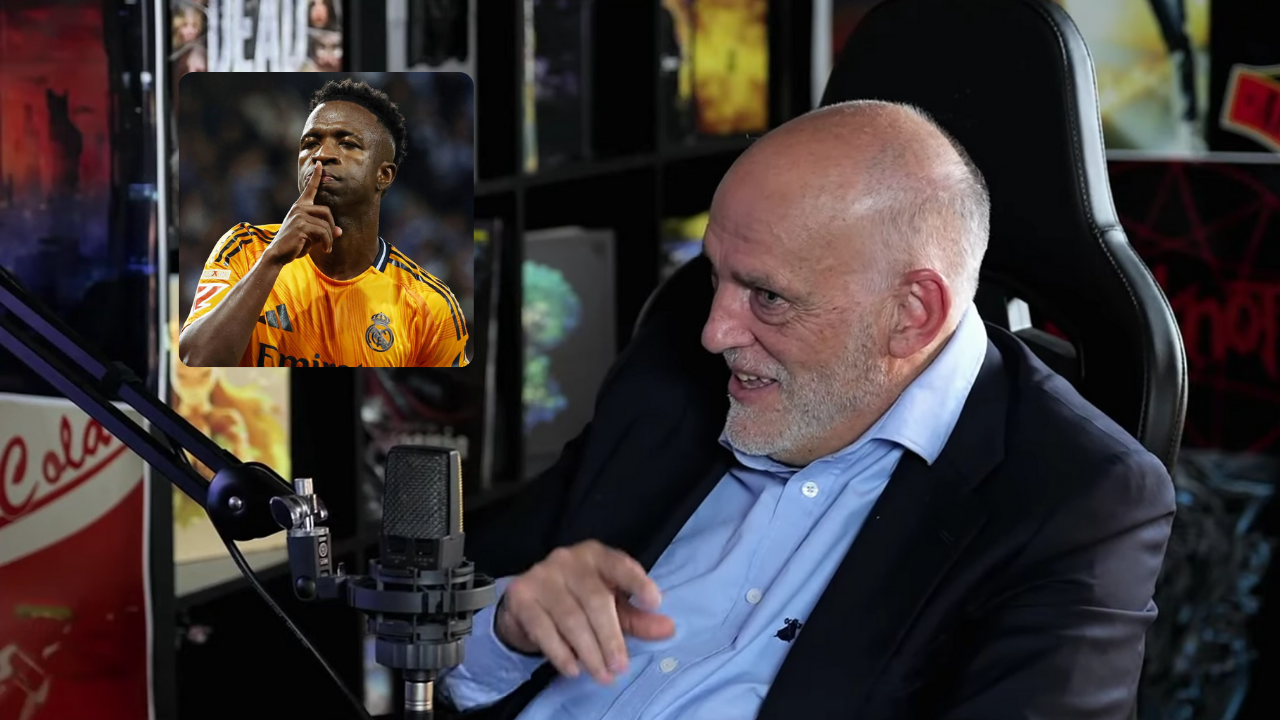 Presidente de LaLiga manda mensaje a Vinicius Júnior por su comportamiento