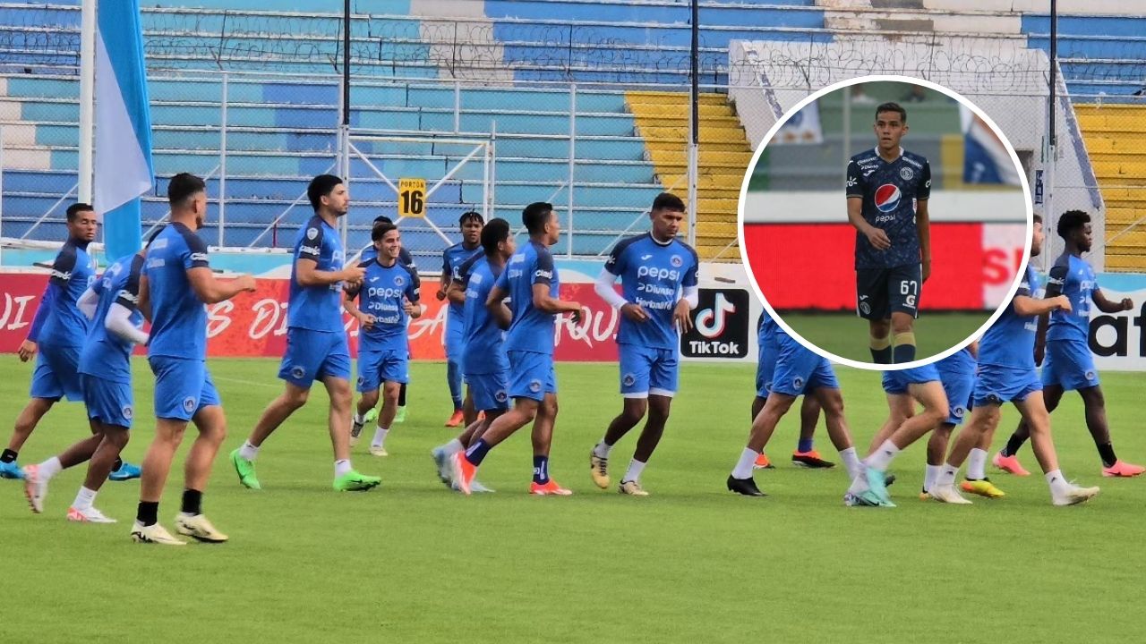 Rodrigo Rodríguez sorprende al unirse a los entrenamientos del Motagua