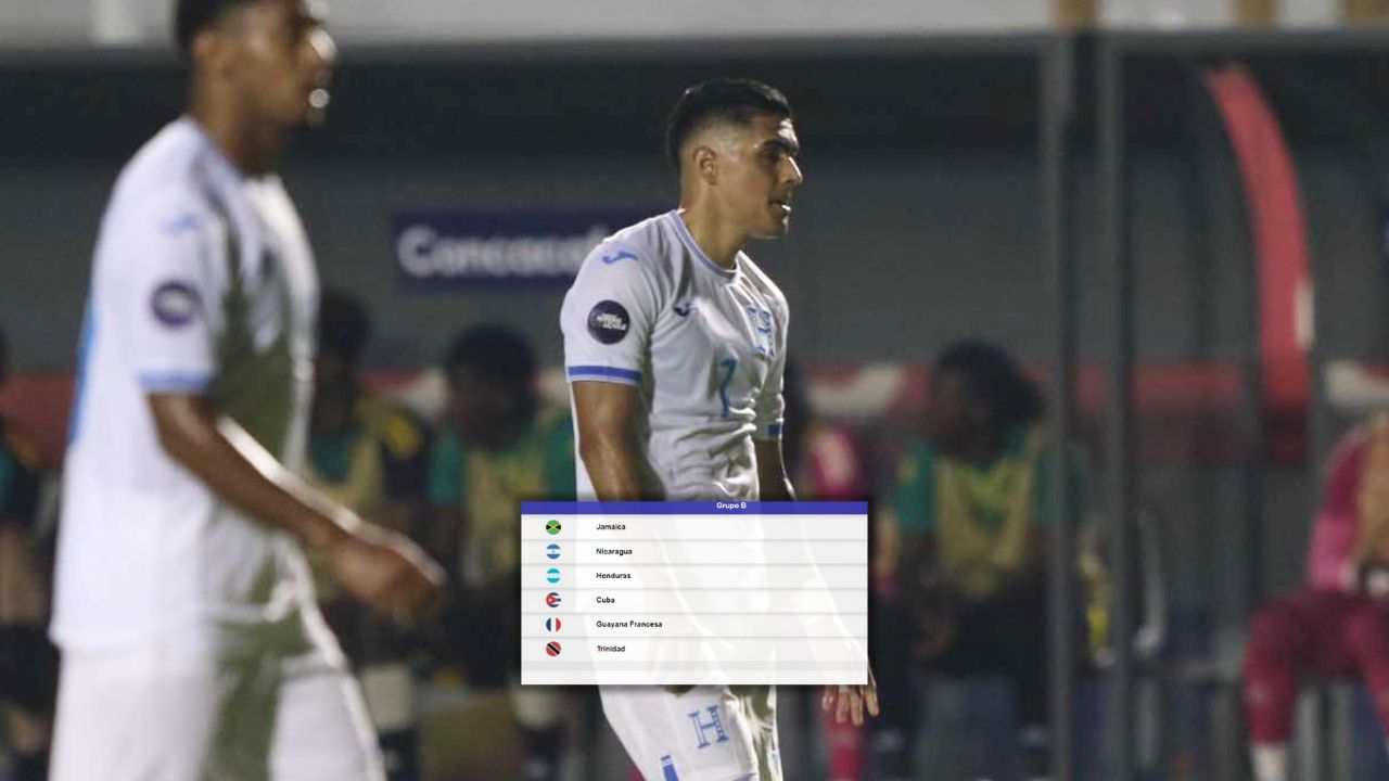 Liga de Naciones: Así quedó la Tabla de Posiciones del grupo de la Selección de Honduras