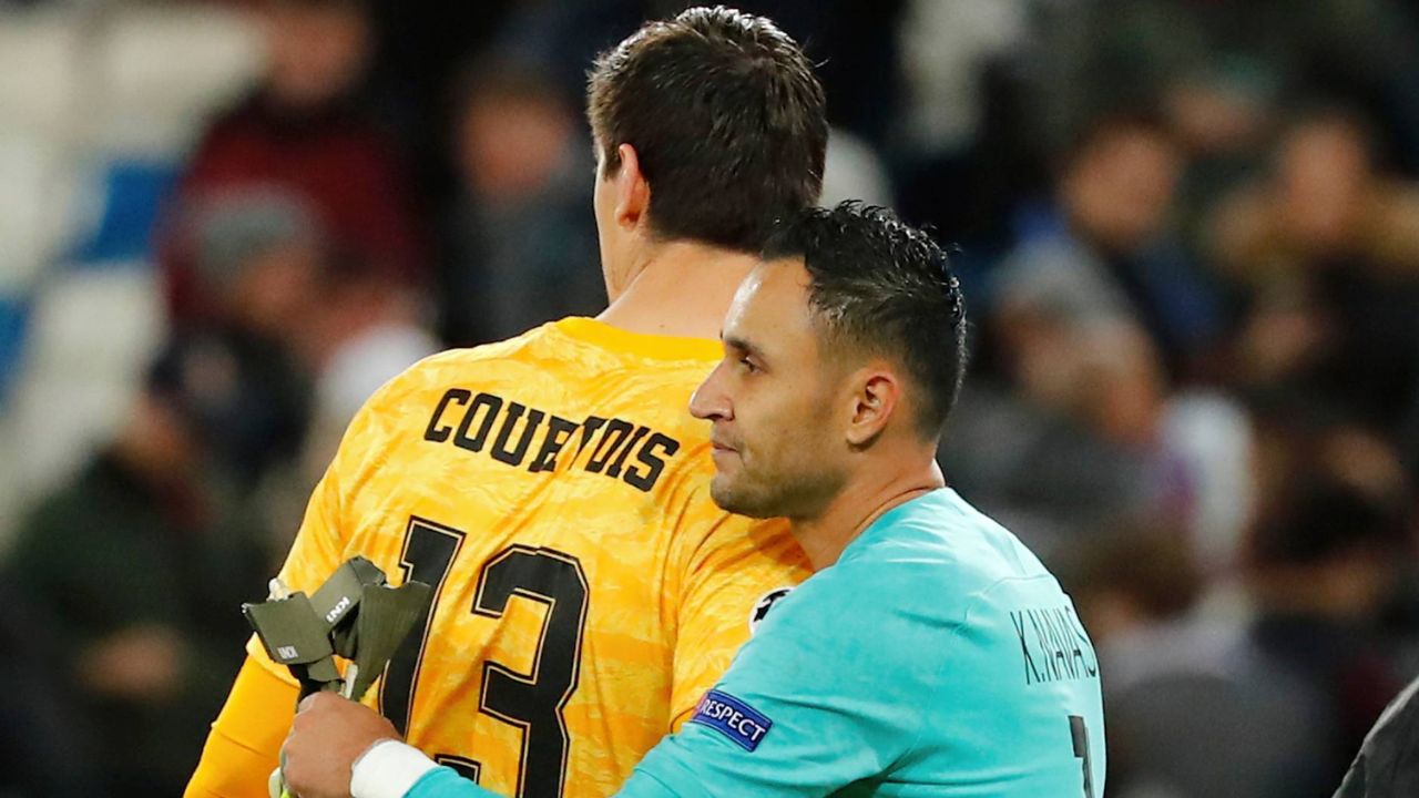 Thibaut Courtois confiesa como era su relación con Keylor Navas