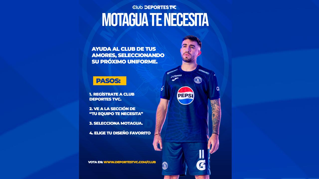 Encuesta tu equipo te necesita: elige el mejor diseño de la camisa de Motagua