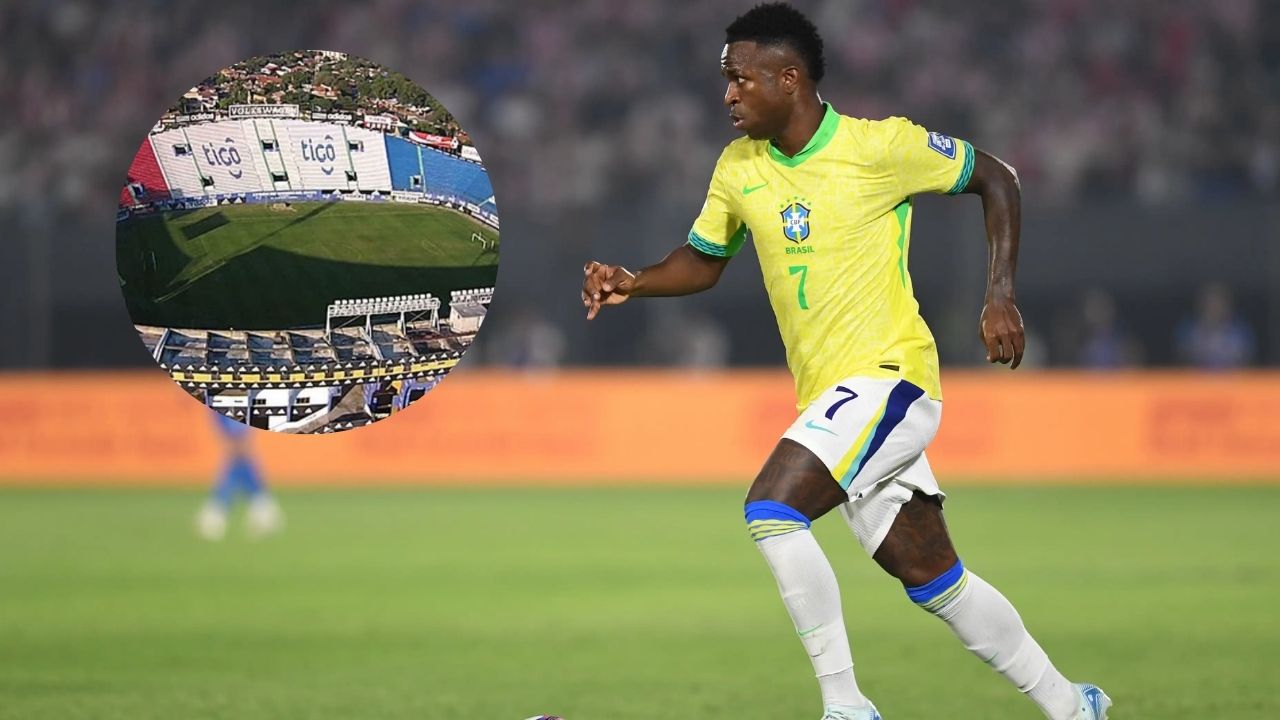 Vinicius jr culpa a la cancha por la derrota de Brasil ante Paraguay