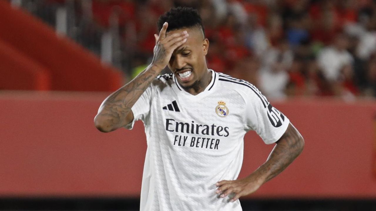 Real Madrid confirma la lesión del defensa brasileño Eder Militao