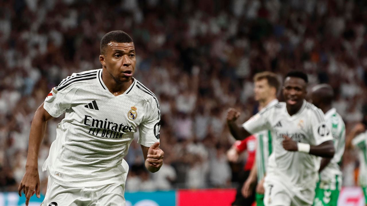 Real Madrid se acuerda de ganar ante el Real Betis tras doblete de Mbappé