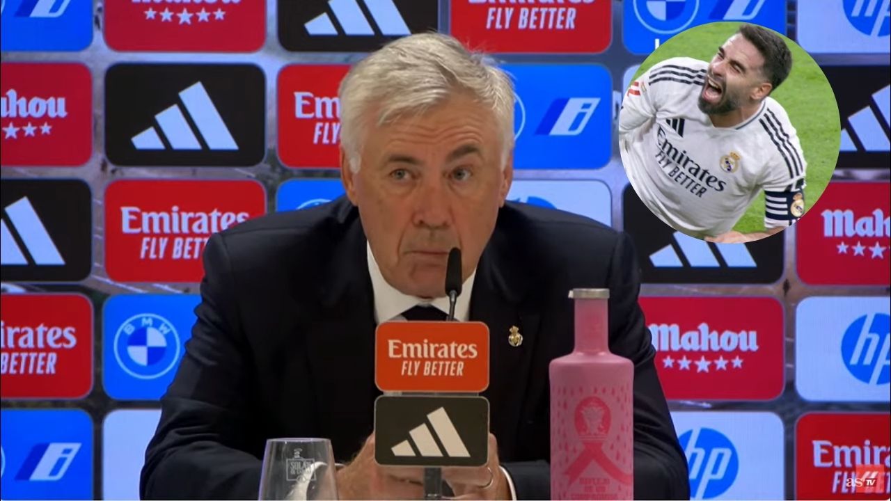Carlo Ancelotti confirma la lesión de Carvajal y revela su gravedad