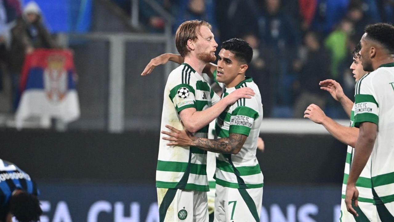 Celtic le saca un empate de oro al Atalanta en regreso de Luis Palma a Champions