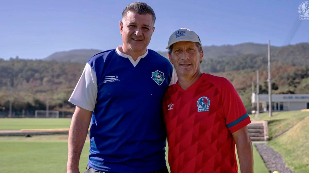 Diego Vazquez recibe respaldo de Pedro Troglio por su gestion en Motagua