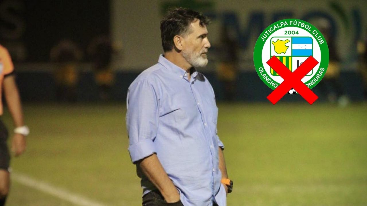 Fernando Araujo dejará de ser técnico de Juticalpa tras partido ante Olimpia