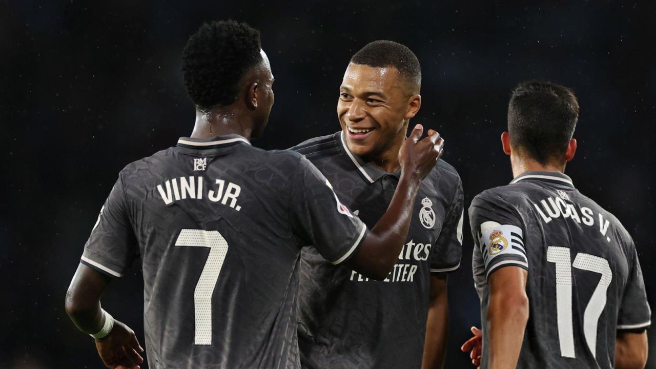 Real Madrid se impone al Celta de Vigo e iguala en puntos al FC Barcelona de Flick