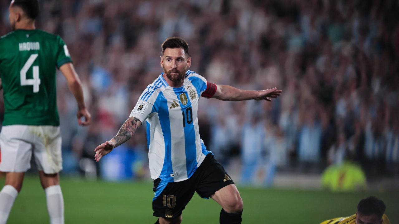 Messi se luce con Hat Trick de goles y de asistencias en el Argentina vs Bolivia