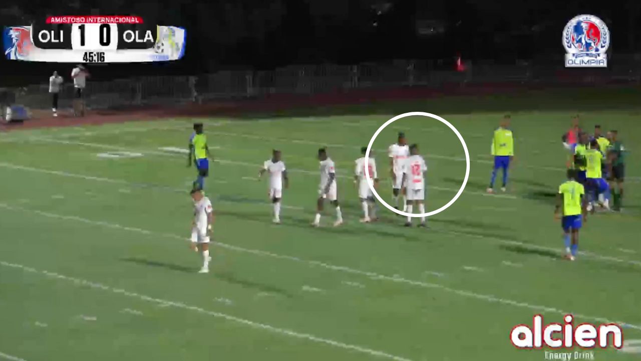 Así fueron los goles de Jerry Bengtson y Edwin Solano en el amistoso Olimpia vs Olancho FC