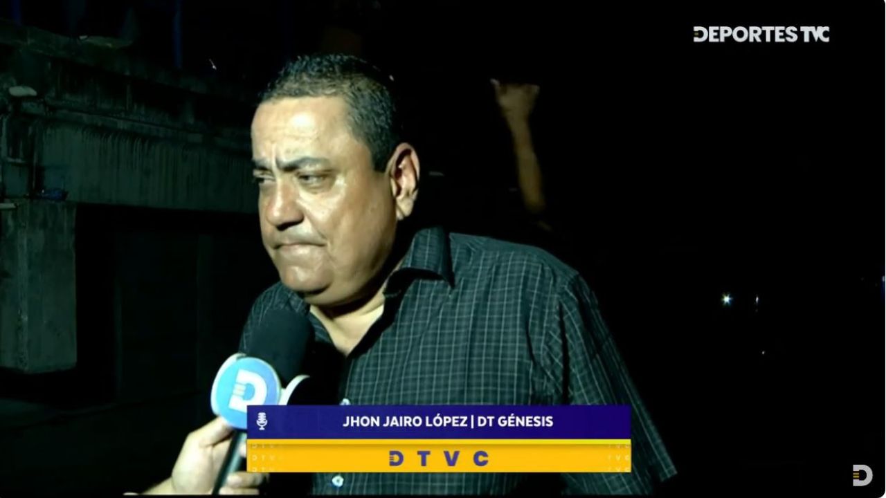 Jhon Jairo López destaca lo que más le gusta del Génesis tras goleada vs Lobos UPN
