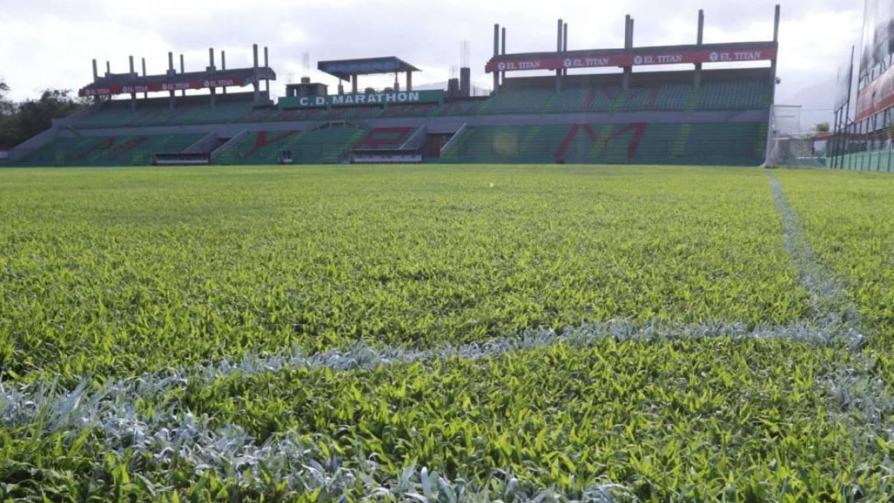 Marathón conoce la fecha en la que tendrá lista la cancha de su sede