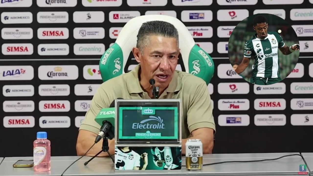 Nacho Ambriz valora la actuación del Santos Laguna ante Pachuca