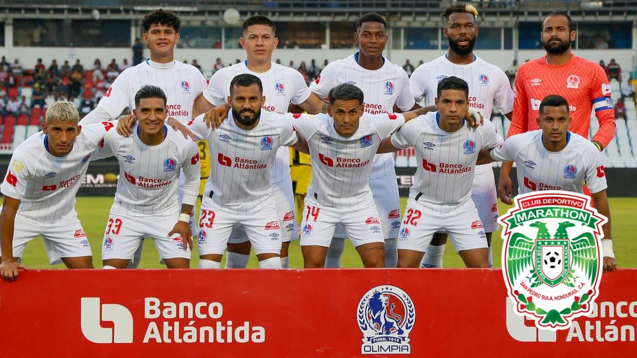 La novedad que presentó el Olimpia para el duelo ante Marathón