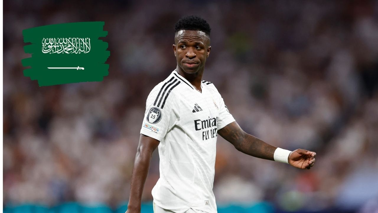 Fútbol de Arabia espera a Vinicius Junior tras duro revés en el Balón de Oro