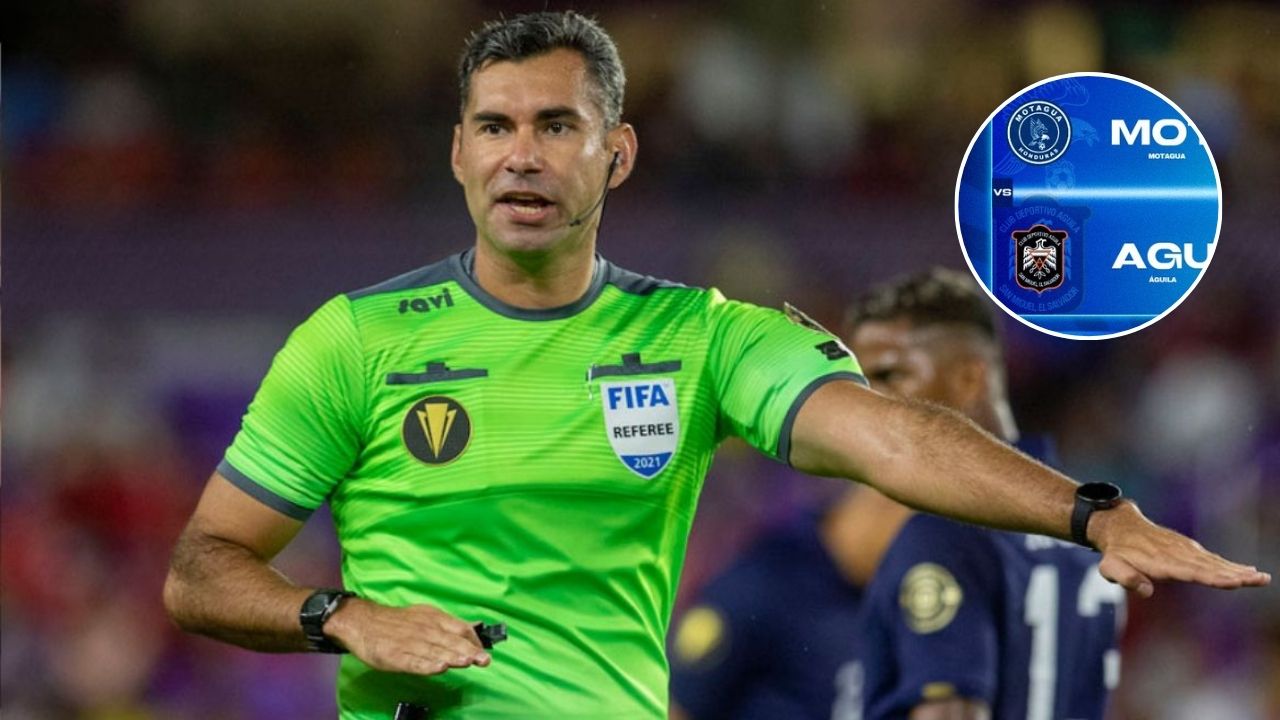 Concacaf designa a árbitro polémico para el duelo de Motagua vs Águila